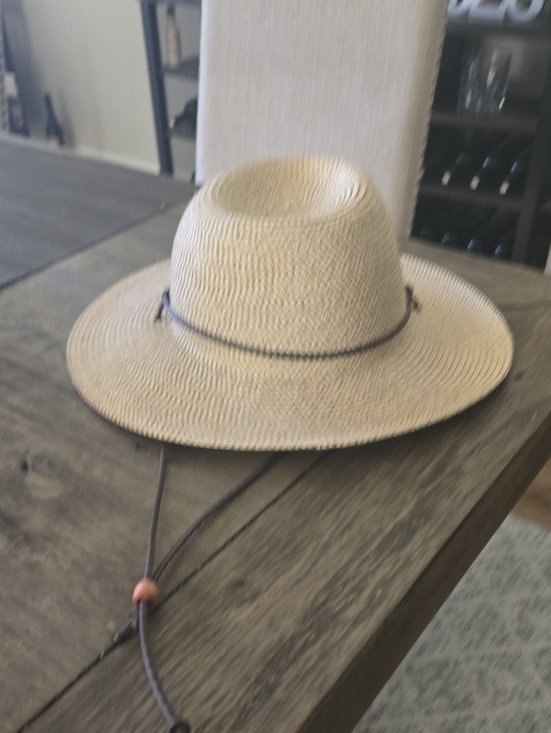 Eclipse Accessories - Eclipse Natural Straw Sun Hat with Black Trim